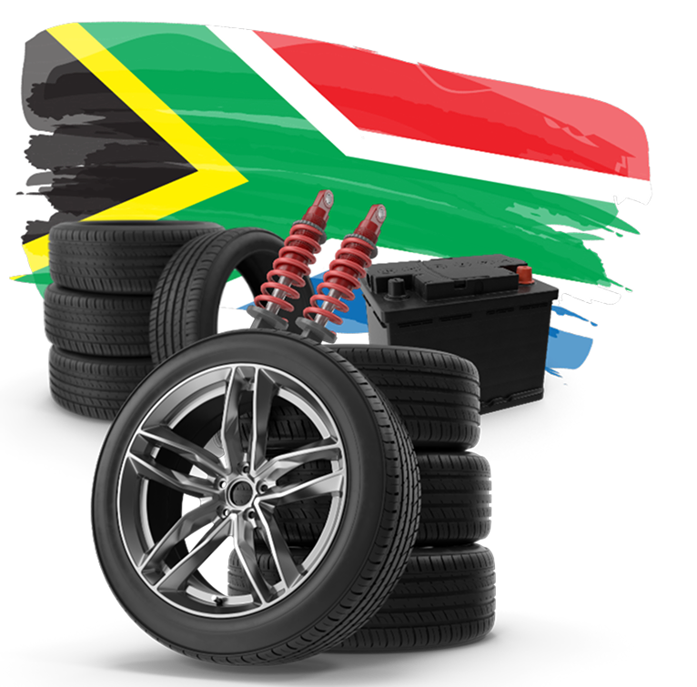 SA Flag and Car Parts